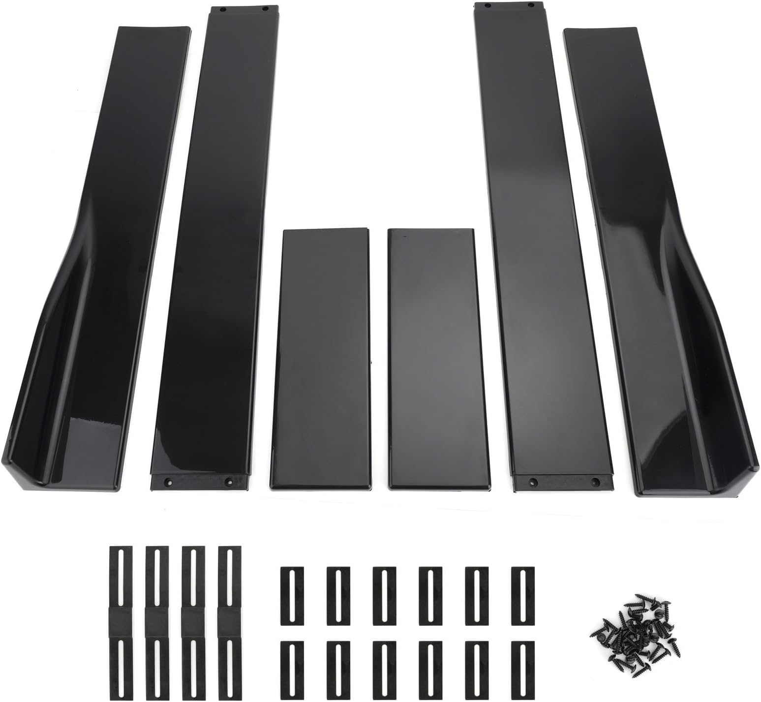 Car Side Skirts 86.6'' Side Skirt Splitter Spoiler Lip Rocker Panel Extensions Body Kit Car Bumpers For Toyota For Celica 2001-2005 Car Rocker Diffuser
