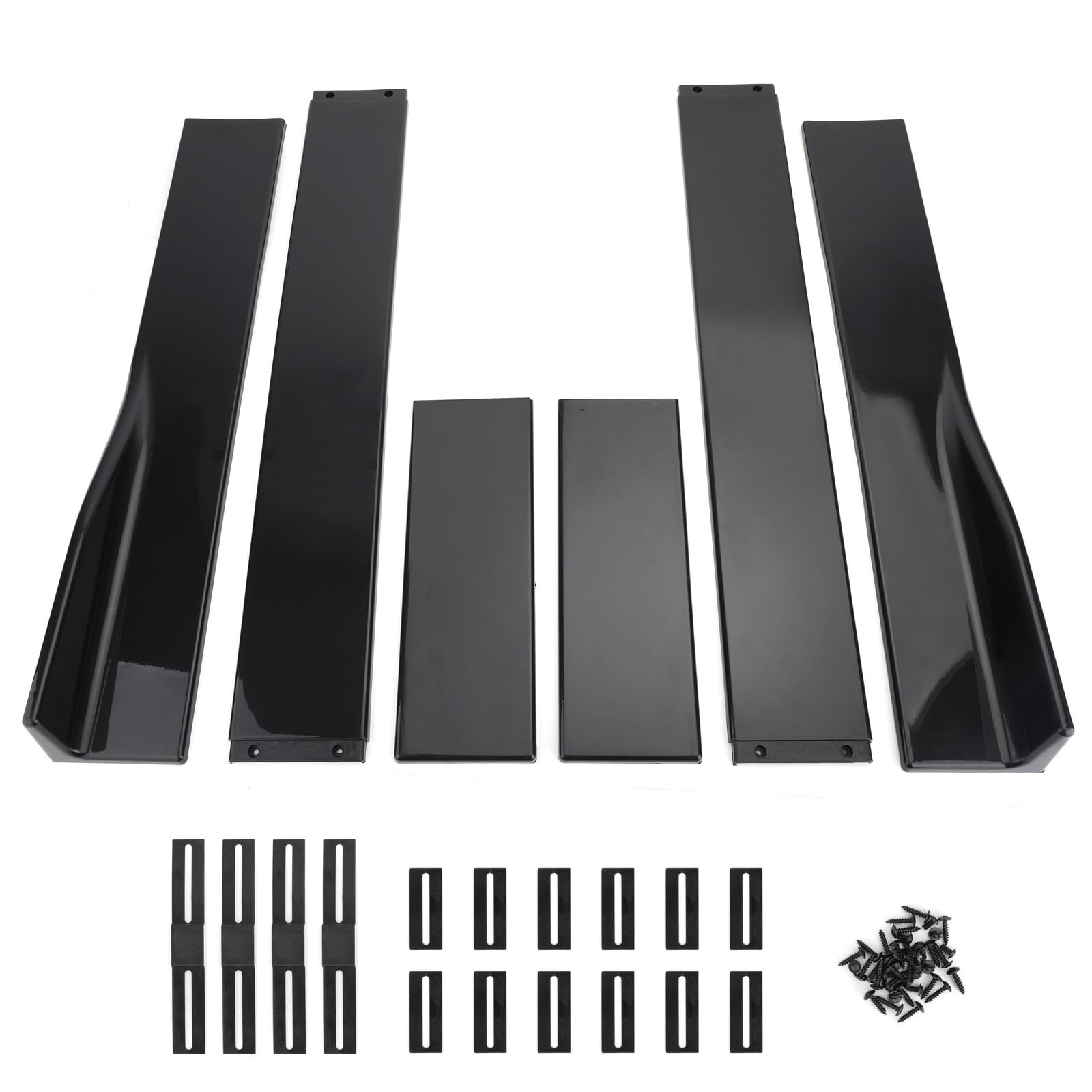 Buy Lower Side Skirts 86.6'' Side Skirt Splitter Spoiler Lip Rocker