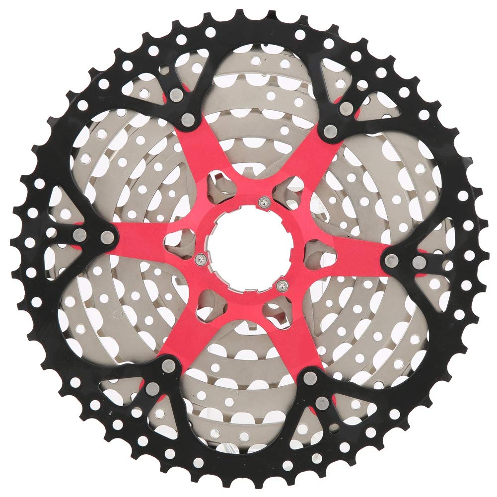 8 Speed 46T Large Gear Mountain Bike Ultralight Hollow Cassette Freewheel Bicycle Freewheel Bike Freewheel Cassette Bicycle Accessory
