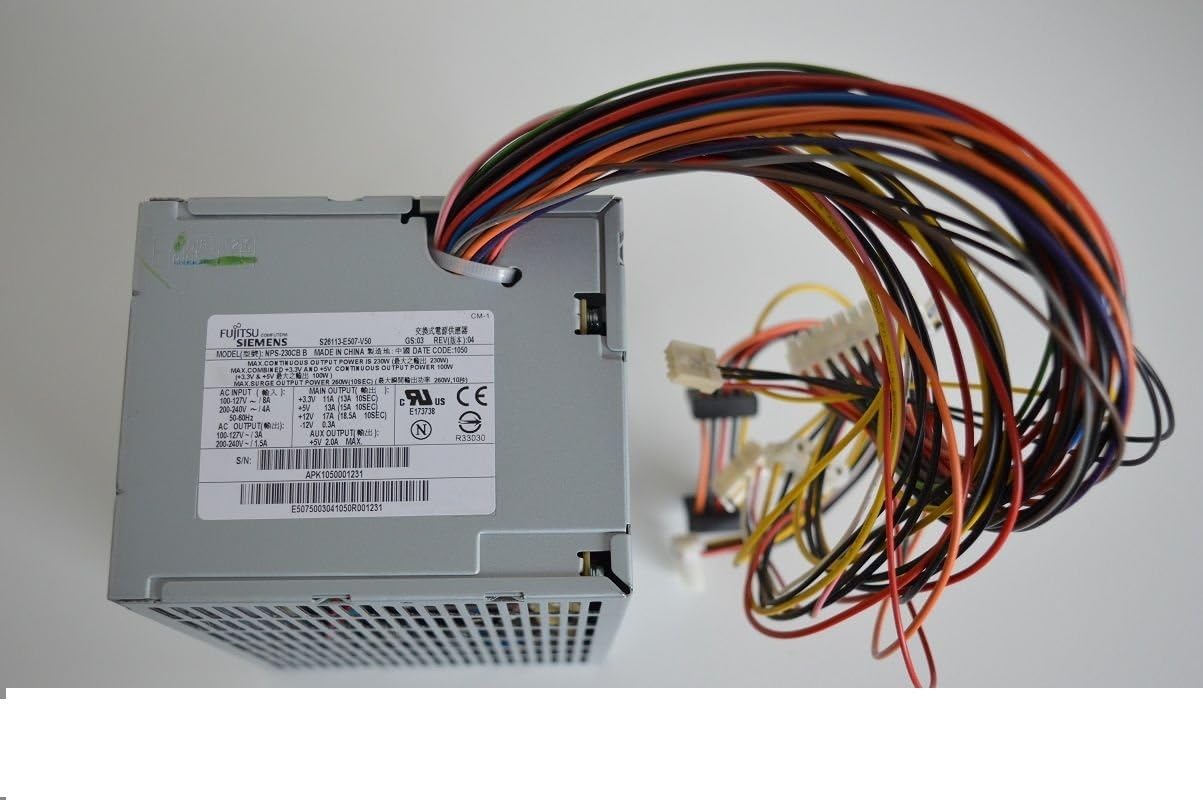 Alimentation Fujitsu Siemens NPS-230CB A – 230W – Testée OK – Occasion
