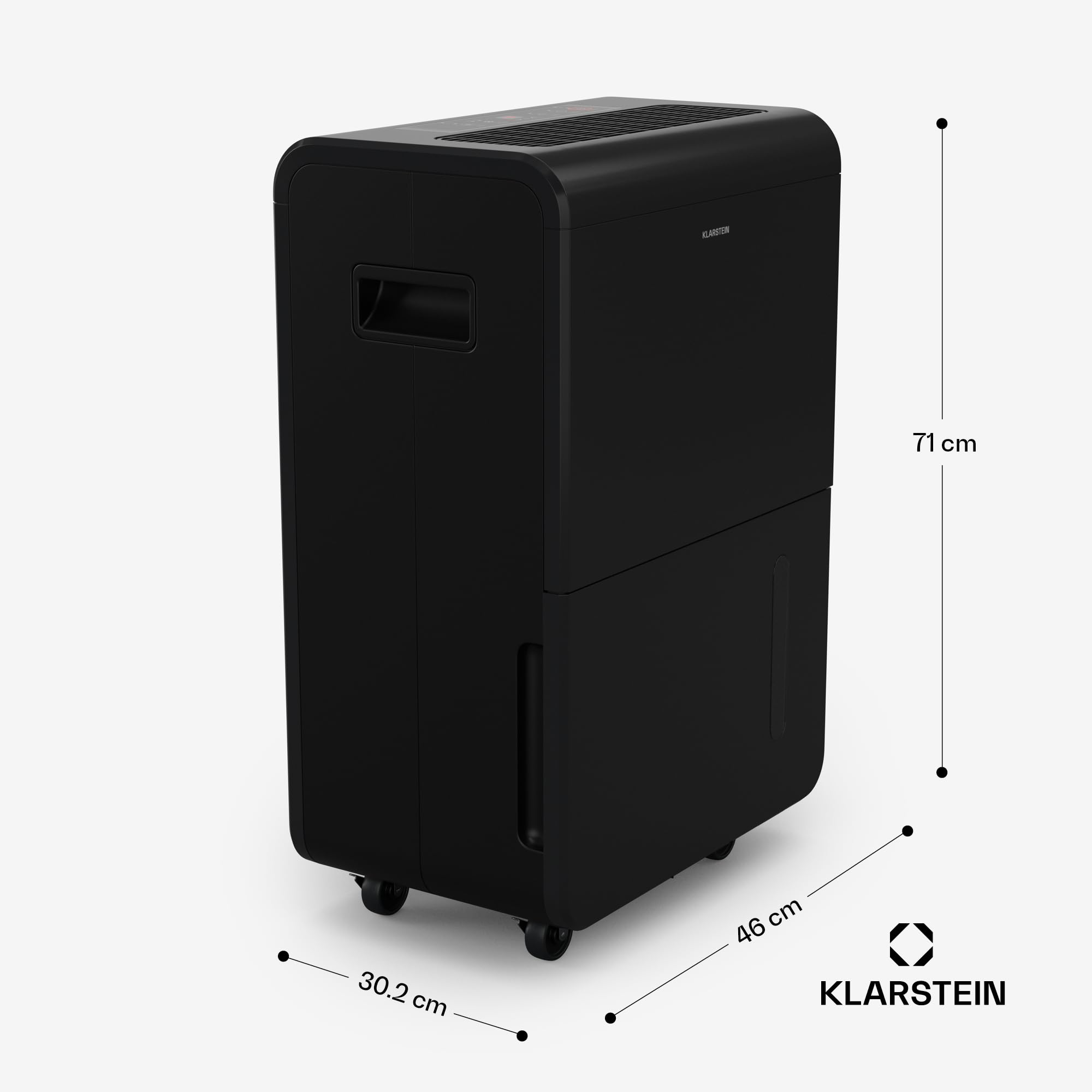 Klarstein DryFy Smart Osuszacz Powietrza 70L/24h 8L Antracyt