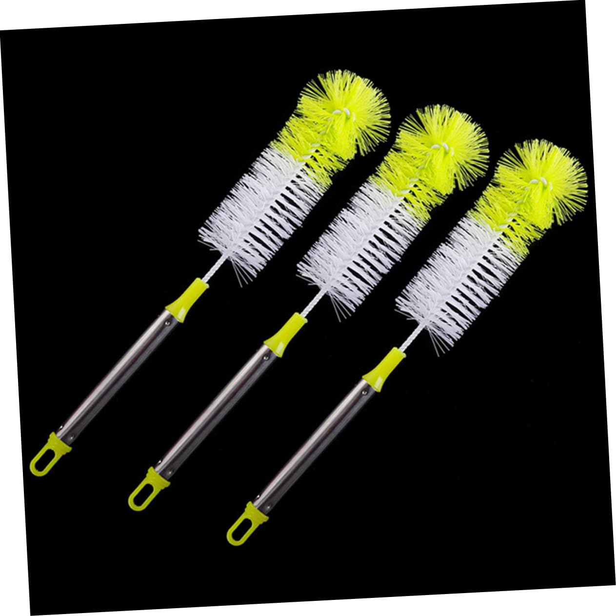 Ciieeo 2 Set Spazzole Per Bottiglie Colorate Con Lungo Flessibile Inossidabile Per Lavaggio Biberon Tazze E Bottiglie Pulizia E Duratura Colore Casuale 3 Pezzi*2