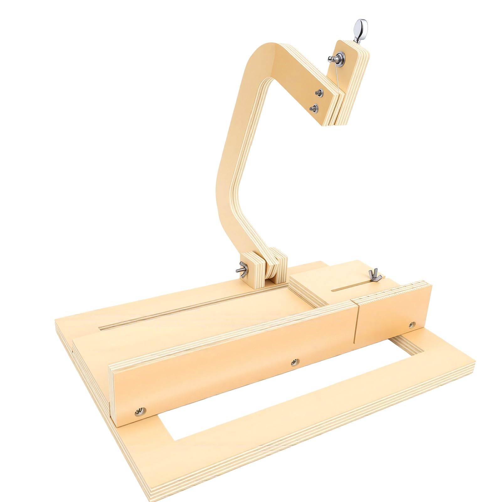 AMONIDA Verstellbarer Holz-Seifenschneider für DIY-Projekte