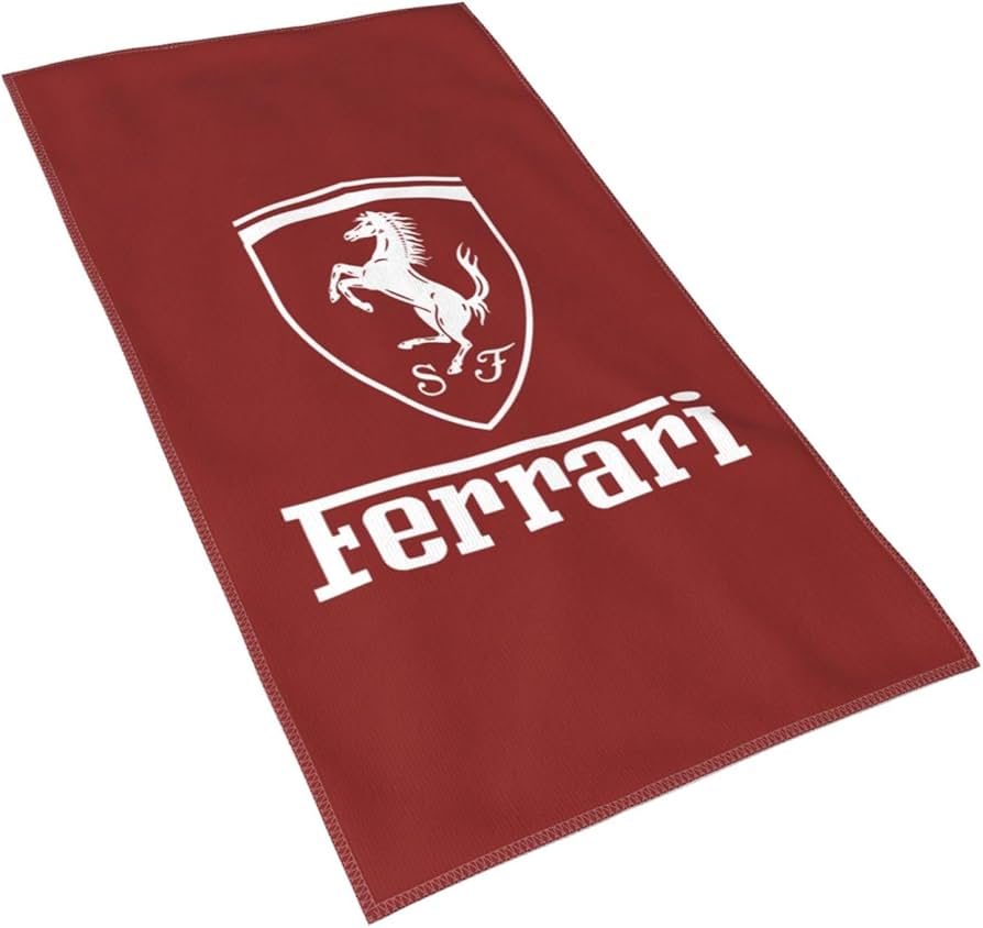 Amazon｜フェラーリ (13) 人気 フェイスタオル ビーチカーペット バス