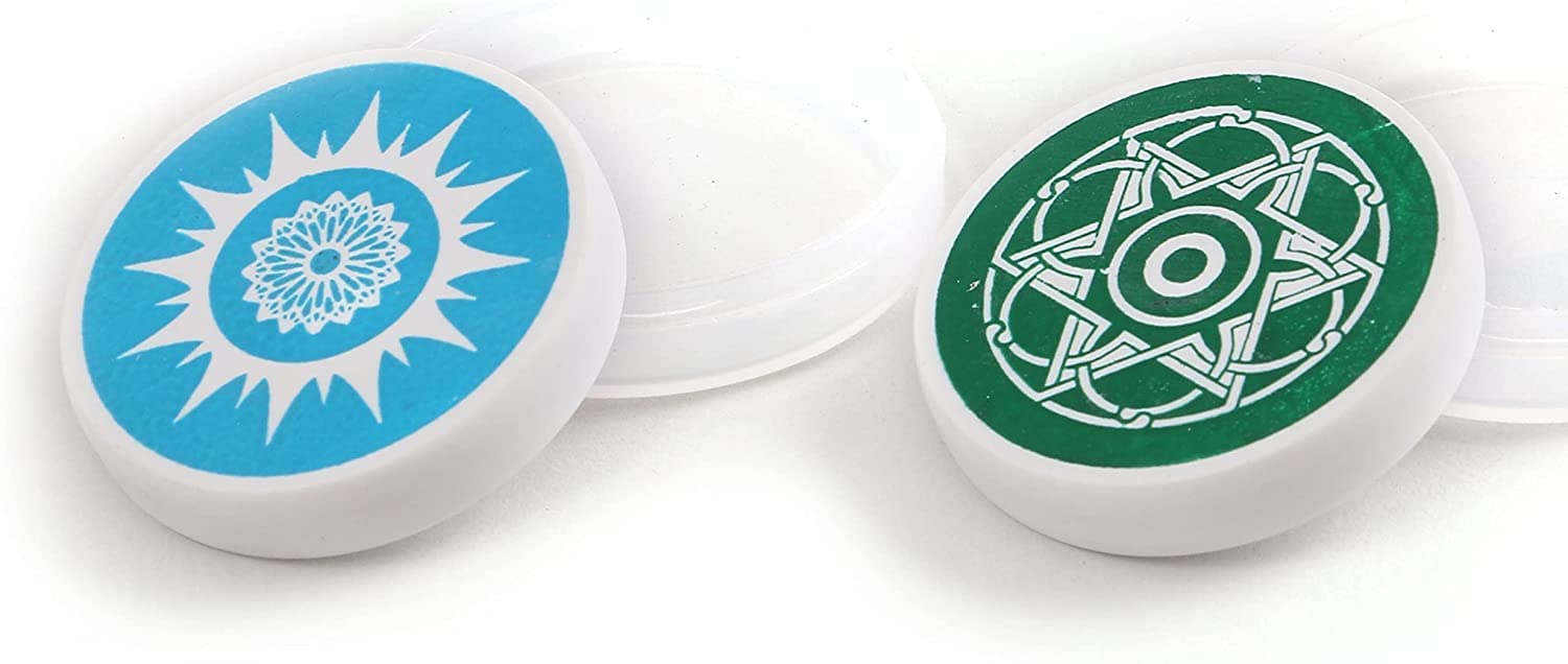 KD Willmax Kid,Teen,Adult Board Striker Indoor Game Striker Accessories Set Of 2 Used In National & International Carrom Tournament (Super)