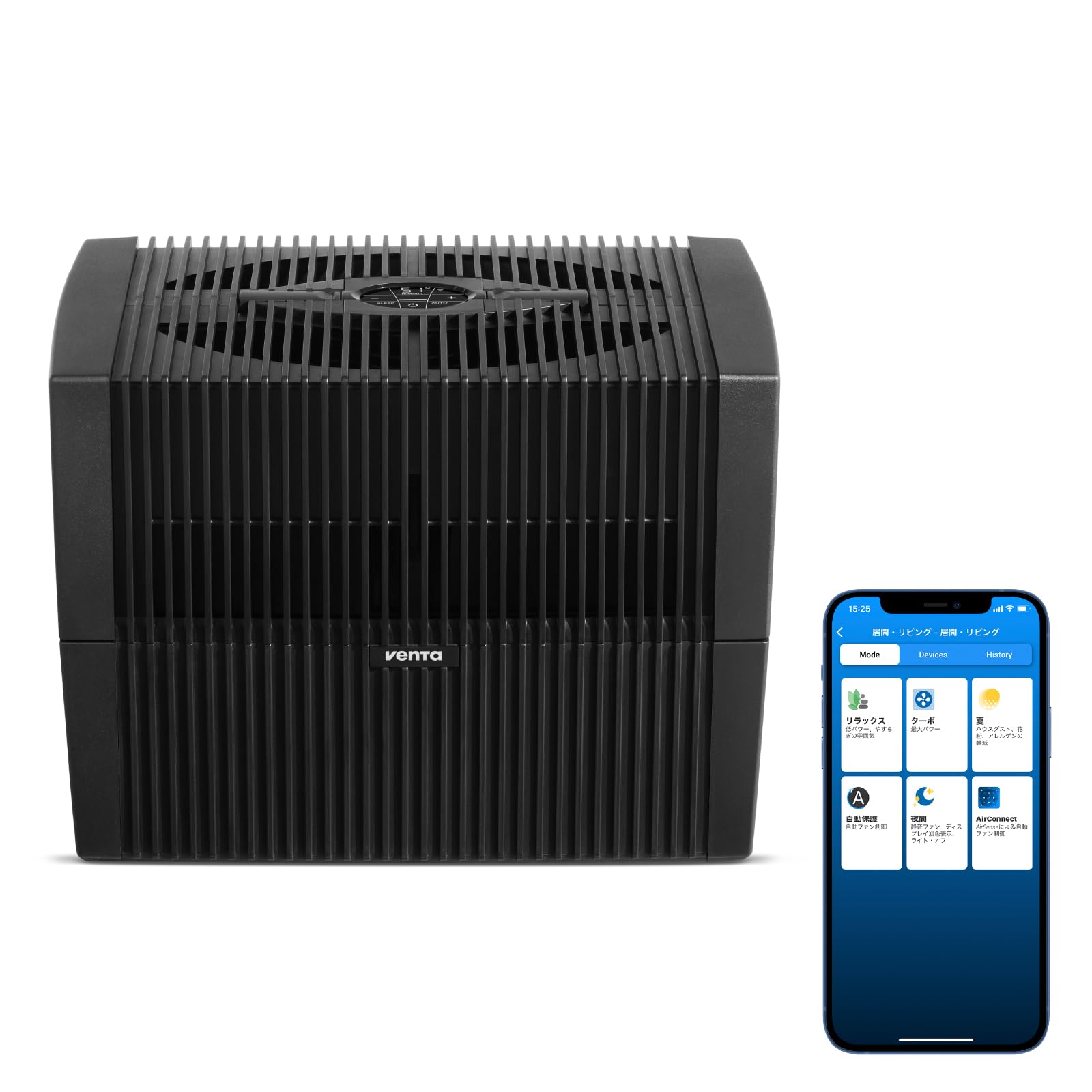 Amazon.co.jp: （ベンタ） 加湿器 気化式 オリジナルコネクト AH555 