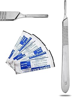 PRECISE CANADA: 10 Sterile #11 Surgi Blades With Free #3 Scalpel Knife Handle Dental Instruments