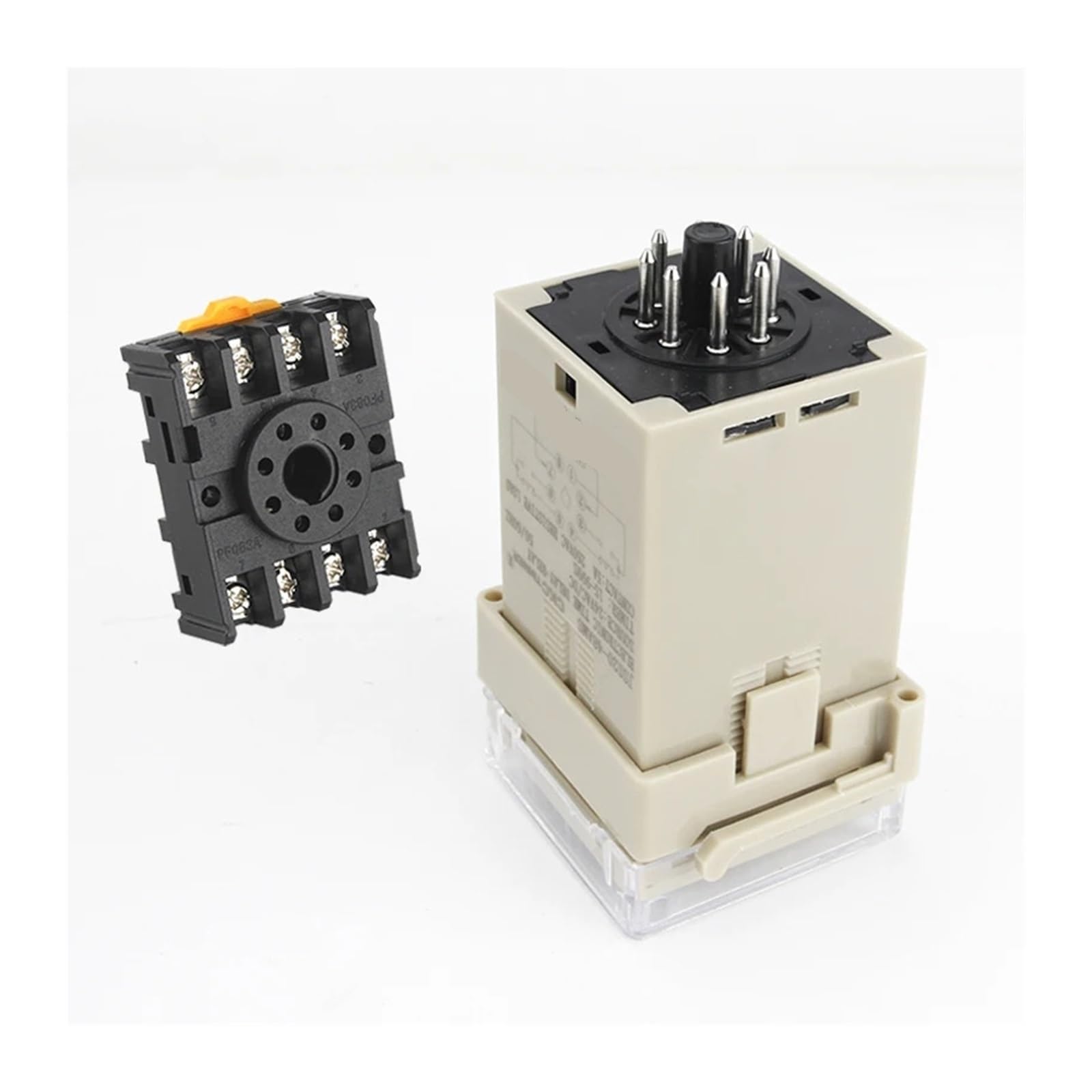 JSS20-48AMS DC24V AC220V L/E/D Programowalny cyfrowy przekaźnik czasowy z wylotem bazowym opóźnienia timera 0,01 S-999H (999H-AC220v)