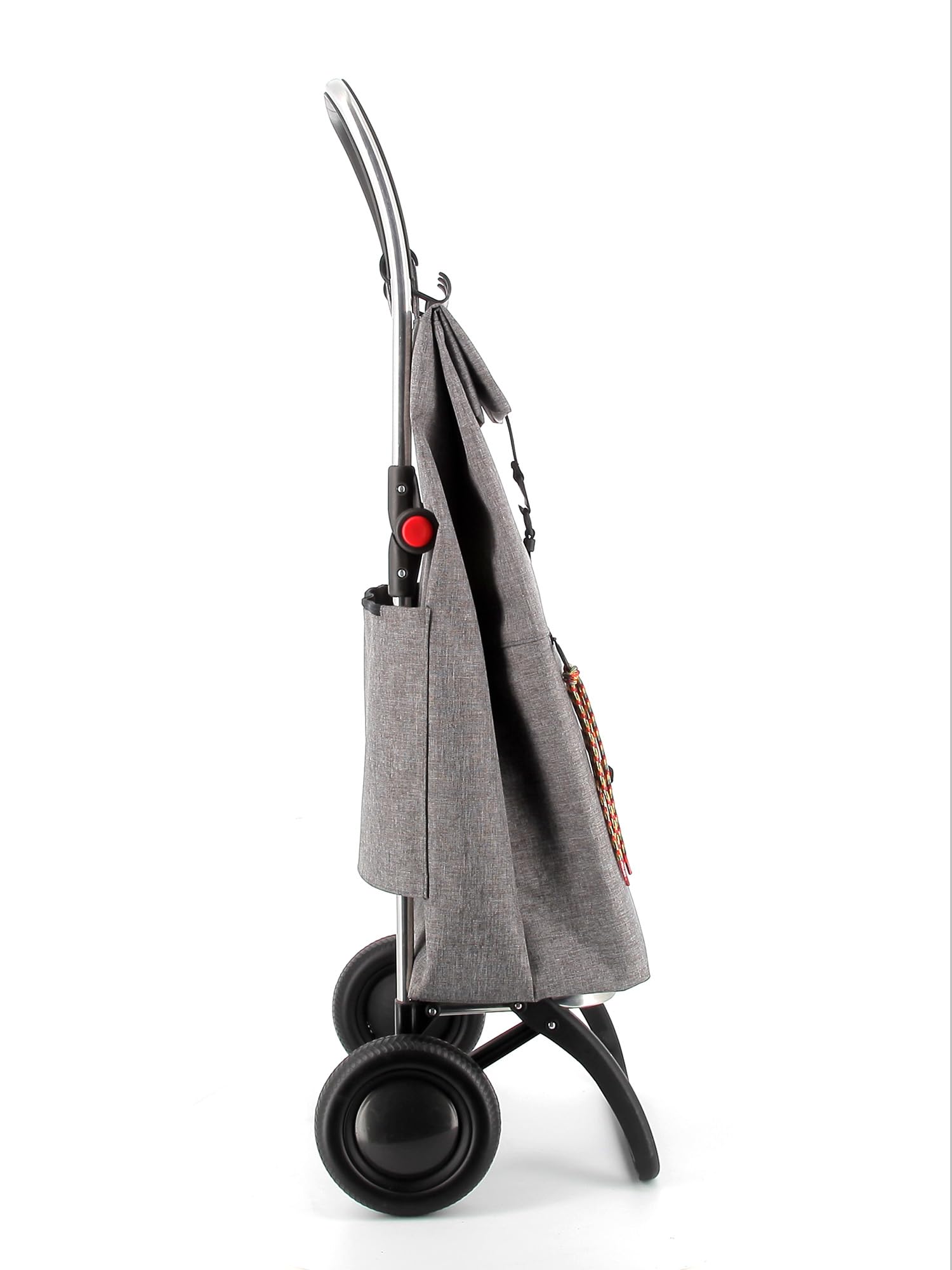 Rolser Big Tweed 2 Wheel Foldable Shopping Trolley - Grey