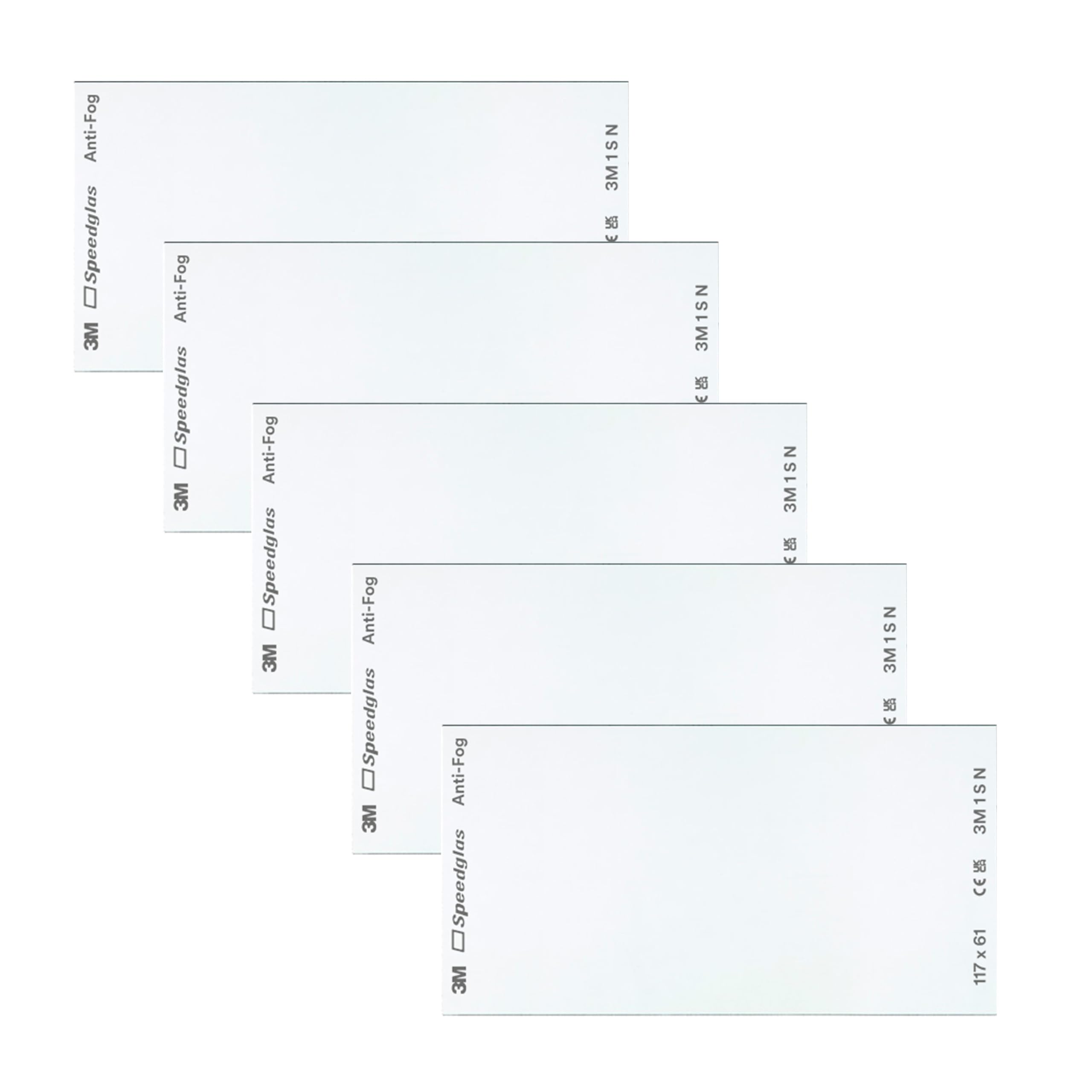 Plaques de protection 3M Speedglas G5 06-0200-21 anti-buée écran interne masque de soudage 5 EA
