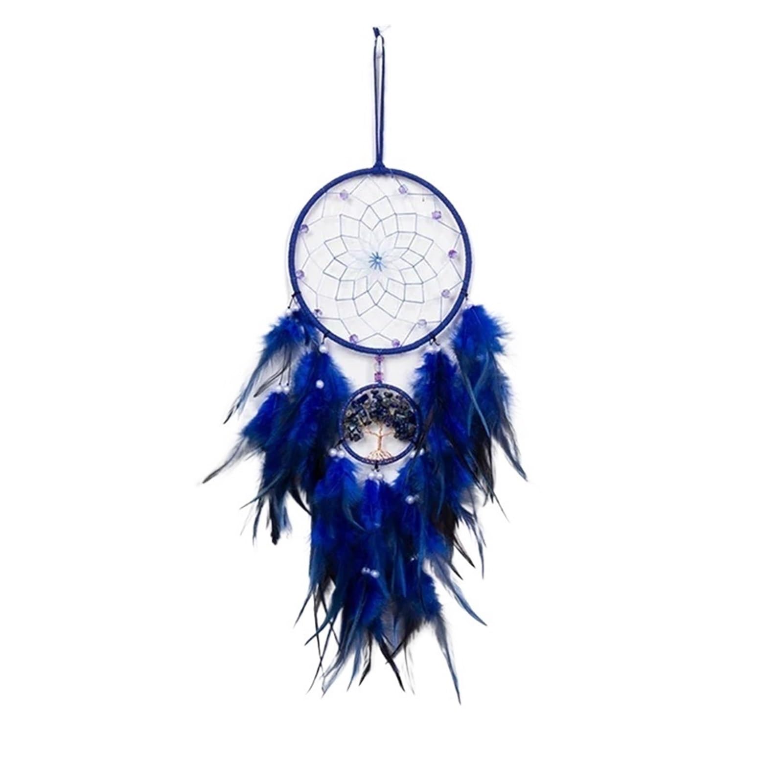 Dream Catcher Dream Catcher Home Decoration Feather Art Creative Hanging(J)