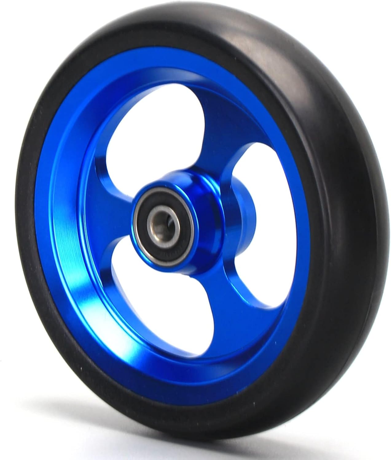 Wheelchair Front Wheels 5 inch, Metal Tires, Drive Wheelchair Wheel