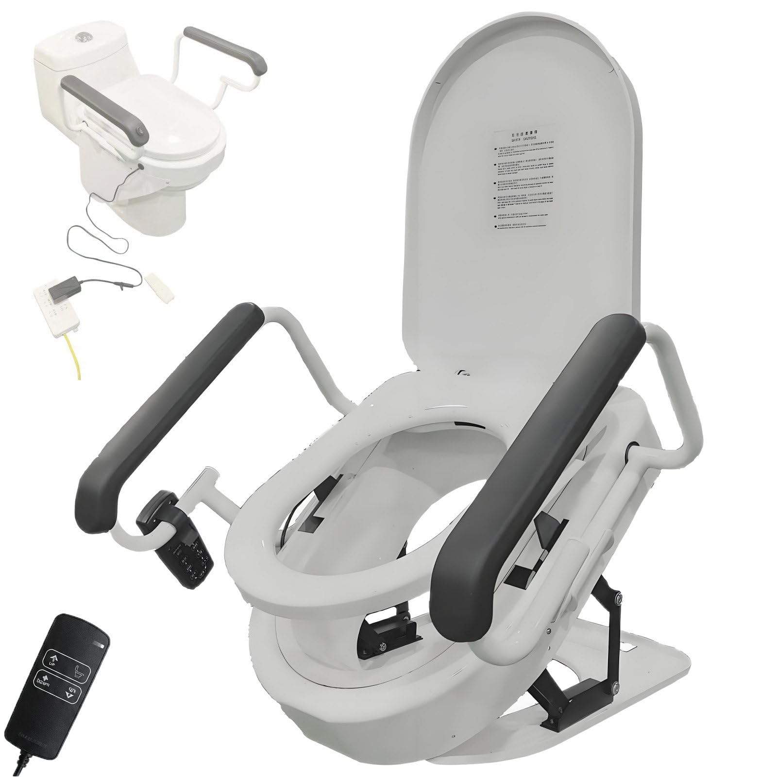 NYANS Sollevatore Elettrico per WC con Funzione di Asciugatura