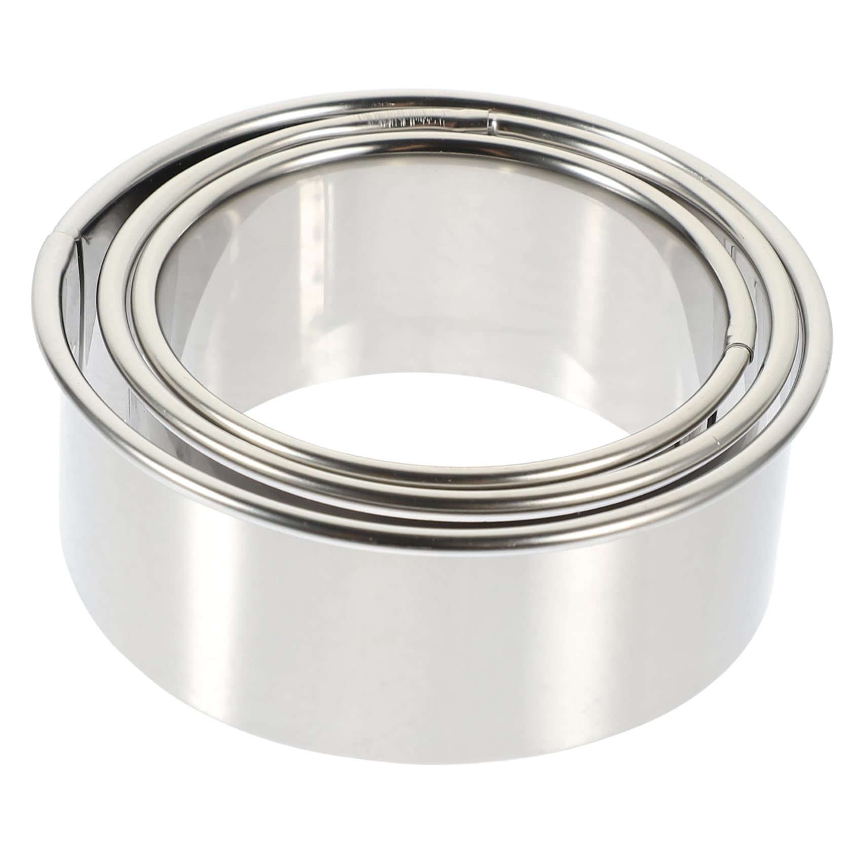 Cabilock 1Set Dumpling Wrapper Molds Stainless Steel Dough Press Cutter for Easy Dumpling Making Restaurant and Design for Use