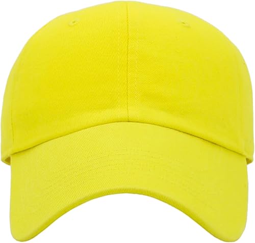 Miniatura 135 de KBETHOS® Gorra de béisbol de algodón ajustable de algodón con corona baja clásica Pigmento rojo teñido