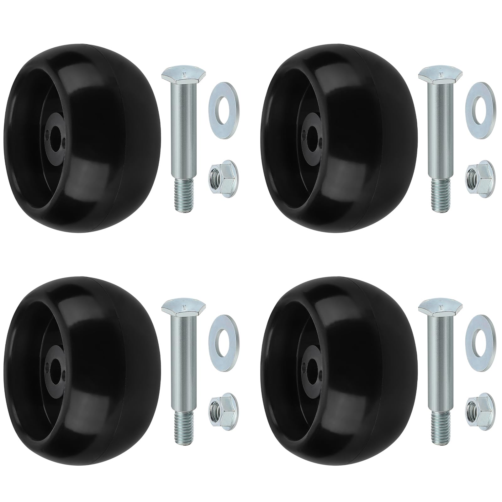 Amazon.com: 4Pcs Deck Wheel Kit 1714760 2108765 for Ferris