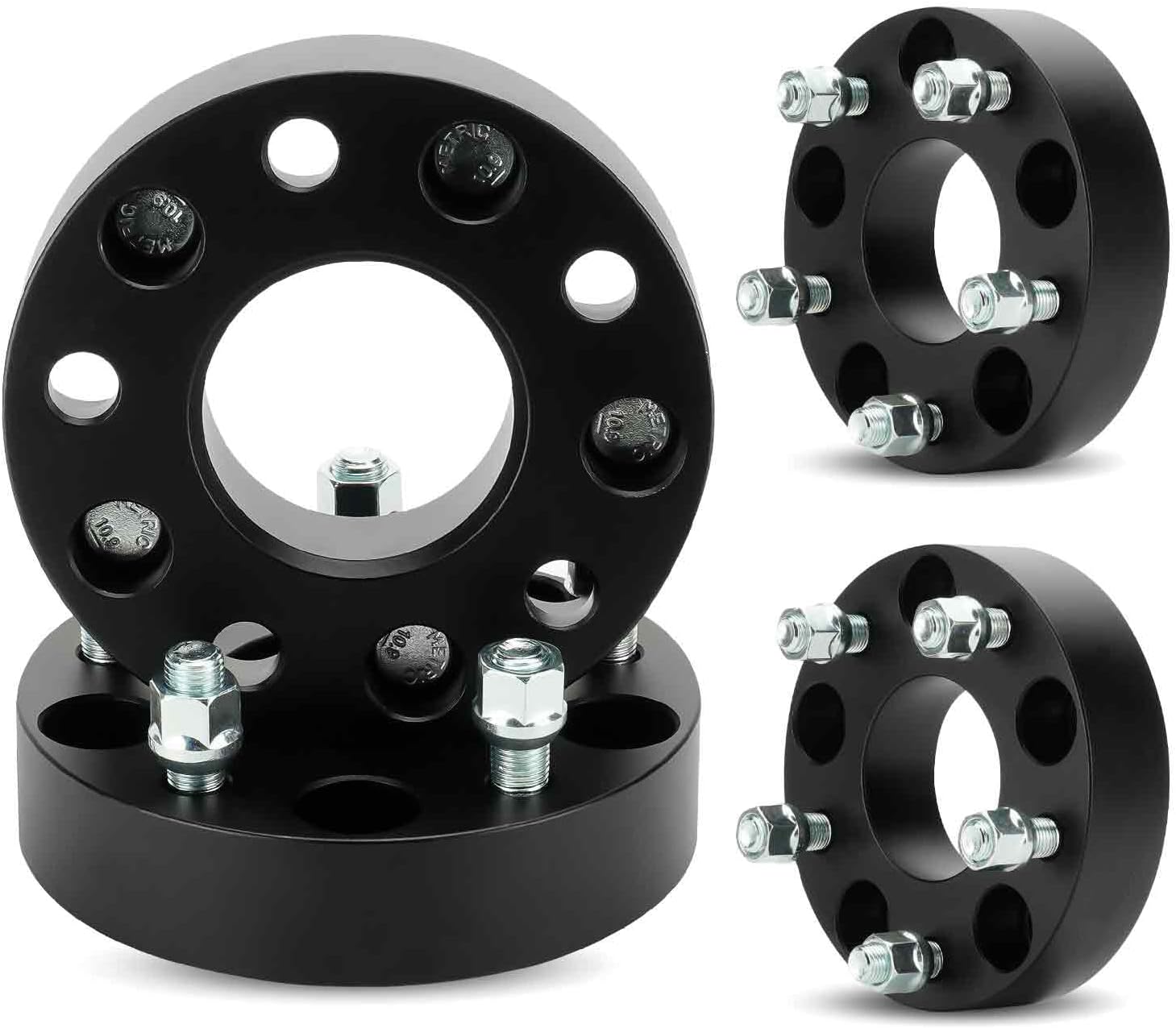 TadaMark 5x5 Wheel Spacers 2in 5x127 Wheel Adapters Forged 5 Lugs fit for Dodge Durango 11-23, for Jeep Grand Cherokee Gladiator 11-21, 19-23 Wrangler 2019-2023, 71.5mm Bore with M14x1.5 Studs 4pcs