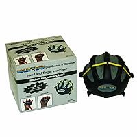 Vista 23 de Ejercitador de manos Digi-Extend n' Squeeze de CanDo, S, Negro , 1
