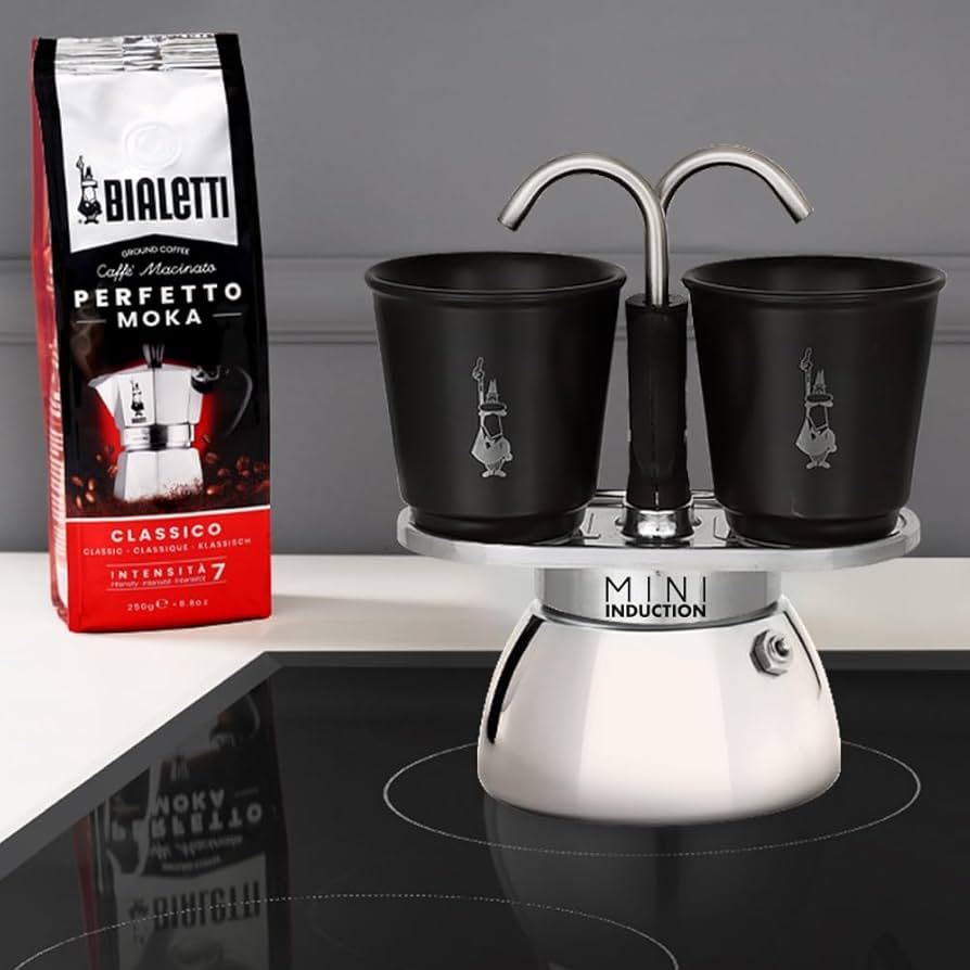 【限定品】bialetti ビアレッティ　ミニエキスプレス Amazon | Bialetti - Mini Express Lichtenstein: モカセットに