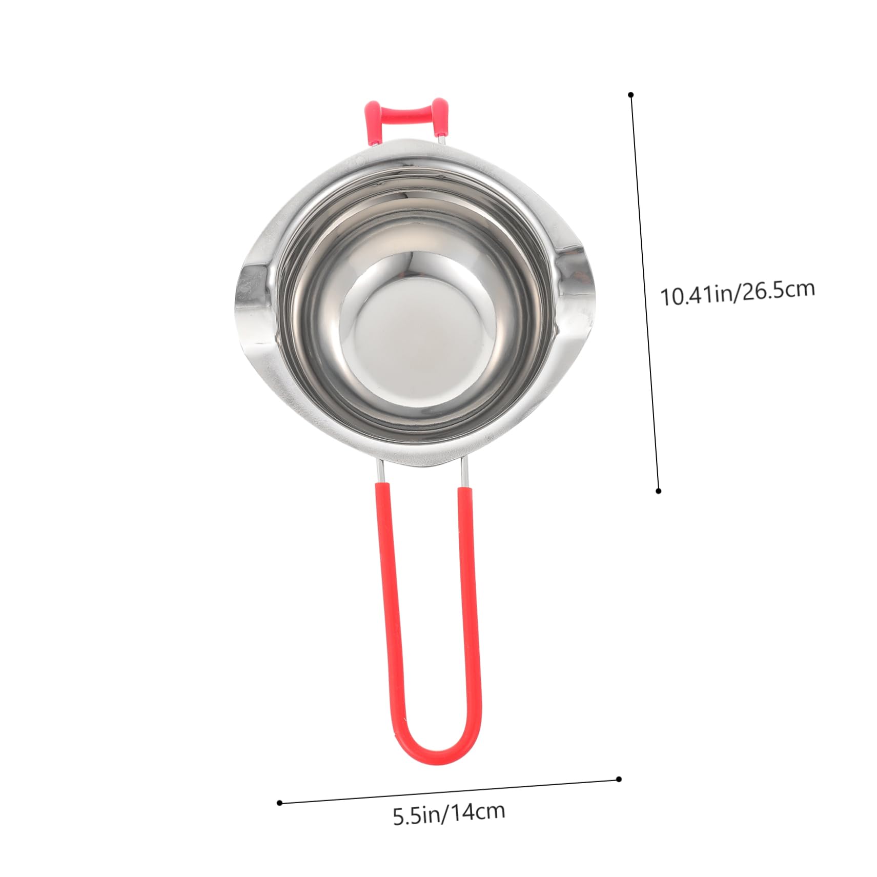 PRETYZOOM 1pc Chocolate Melting Pot for Baking Butter Melt Pot - Handle for Chocolate Butter Candle Melting Even Distribution