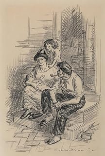 Da Thief (1912) Poster Print by John Sloan (24 x 36)