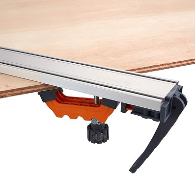 BORA 50 NGX Clamp Edge Circular Saw Guide + BORA Track Clamps (2-Pack)