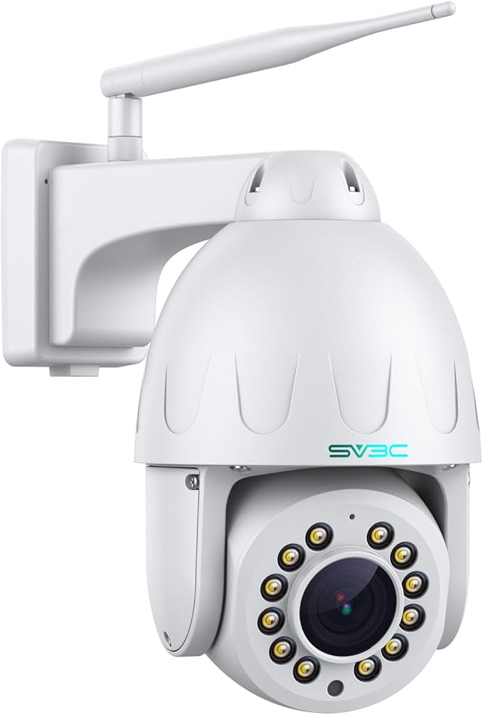 Amazon.com : SV3C 4K PTZ WiFi Camera Outdoor 15X Optical Zoom, Wireless ...