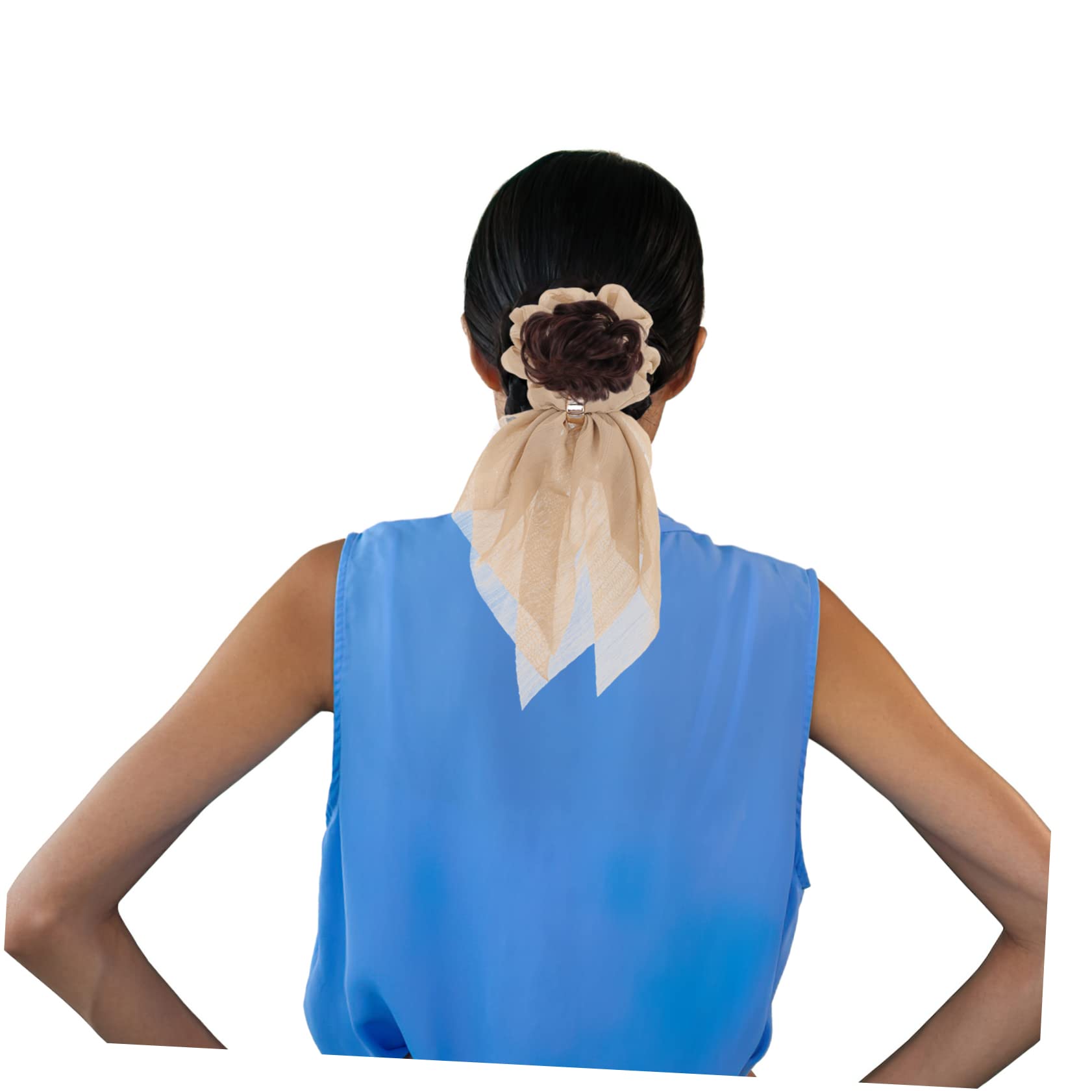 FOMIYES 25piezas Coleteros De Cinta Para Mujer y Niñas Accesorios De Pelo Lazos Para Peinados y Decoración y Diseño Elegante