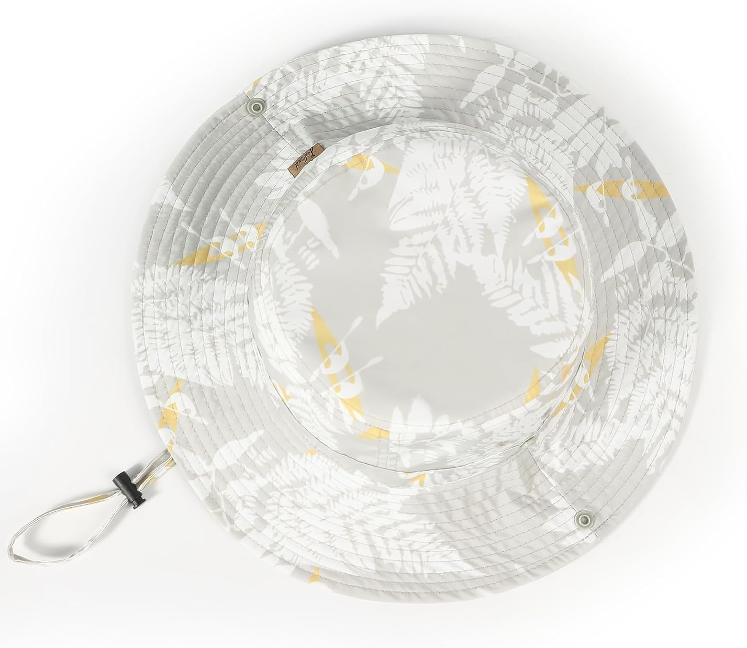 Printed Bucket Hat UPF 50+ Quick-Dry Breathable Sun Hat, Roll-Up Brim Boonie Hat with Adjustable Fit for Beach Hiking Fishing - Image 3