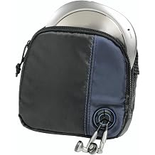 Hama CD Player Bag for CD Player and 3 CDs - Black/Blue