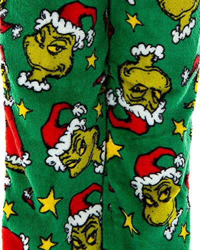 Dr. Seuss GRINCH Who Stole Christmas Matching Family Pajama Sets For Men, Women, Kids, Toddlers2