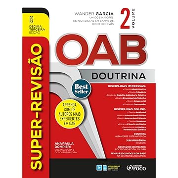 Capa do livro Super Revisão OAB - Doutrina Completa - 13ª Ed - 2023 - VOL 2: Volume 2