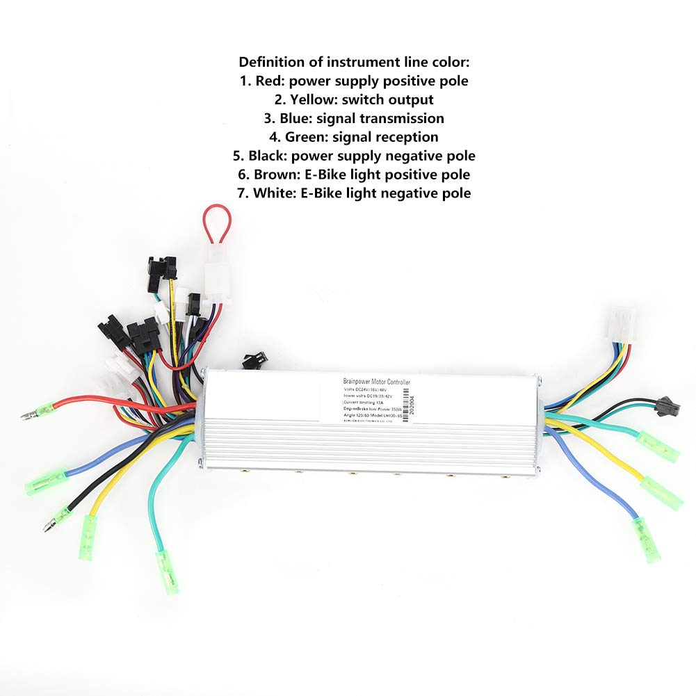 BROLEO 24V 36V 48V Universal Bike Odometer Controller, Bike Speedometer Controller, for Electric Bike Electric Scooter EBike Electric Scooter Instrument, BROLEOn2akgprwuc