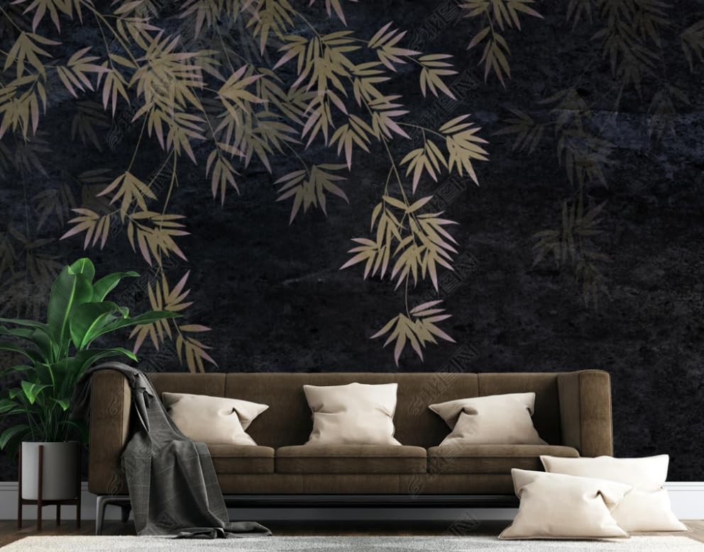 Papier peint intissé bambou zen poster geant mural salon chambre 200x140cm