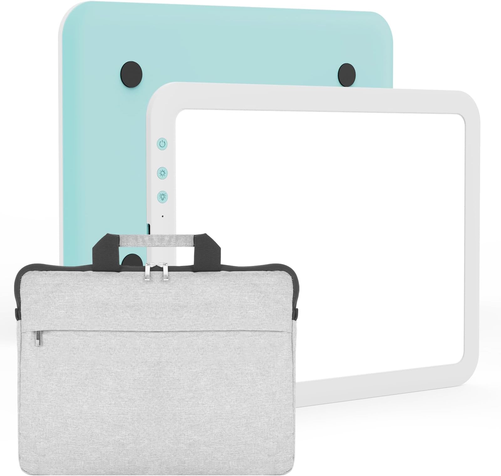 A3 Rechargeable Led Super Bright Light Pad with Carry Bag for Cricut Weeding Vinyl Tool, Portable Wireless 3500mAh Battery Light Board/Box for Tracing, Diamond Painting, Sketching & Drawing