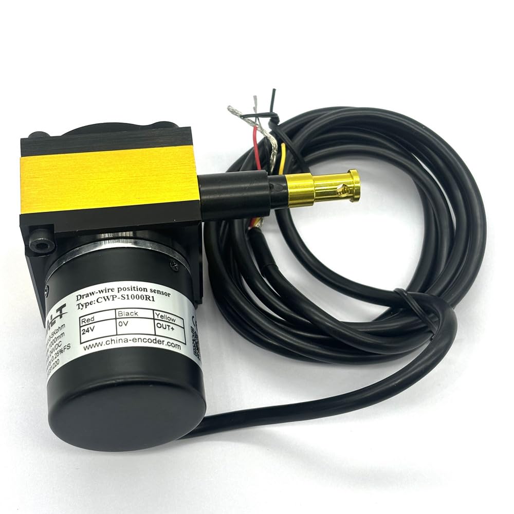 CALT 1000mm Draw Wire Encoder 24Vdc Supply 0-5K ohm Output