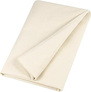 Canvas Fabric, Premium 10oz Natural Cotton Duck Canvas Fabric 62'' Wide ...
