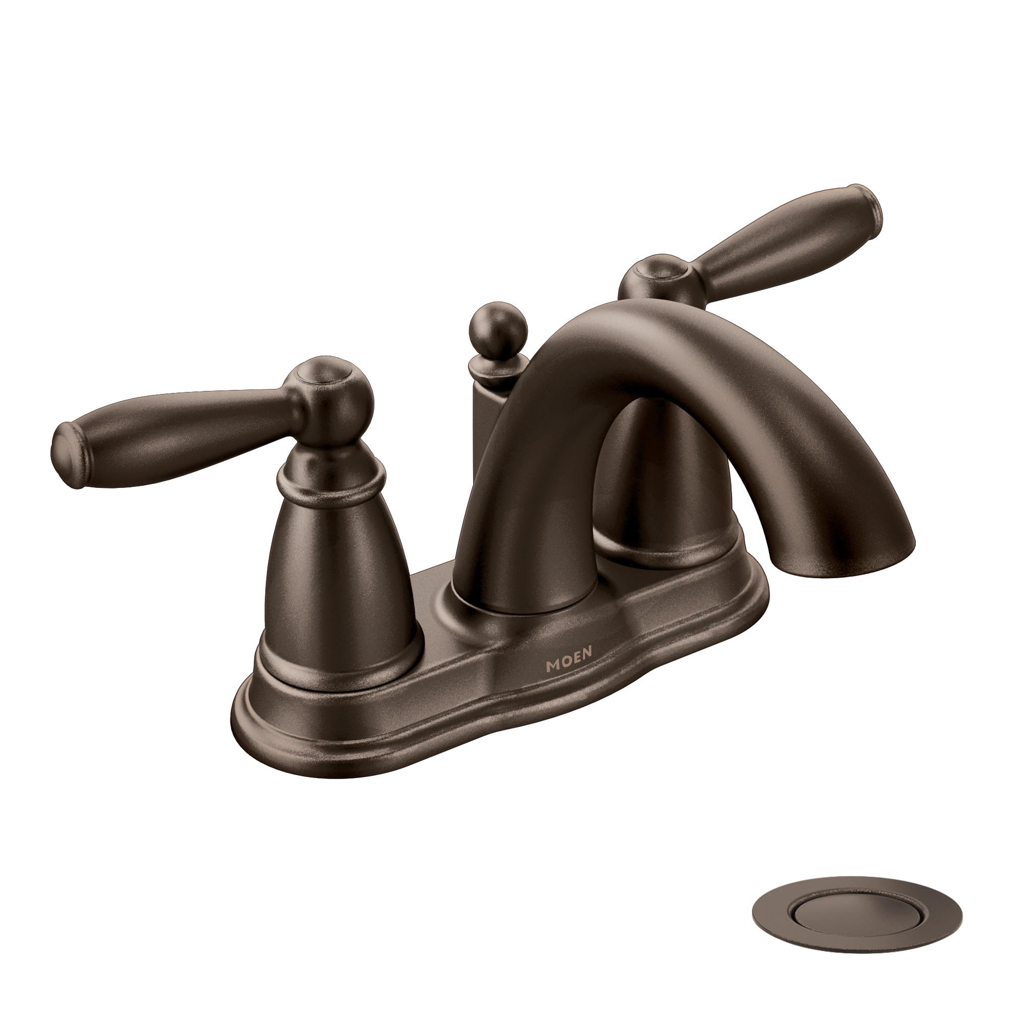 Moen Brantford Oil-Rubbed Bronze Centerset Faucet