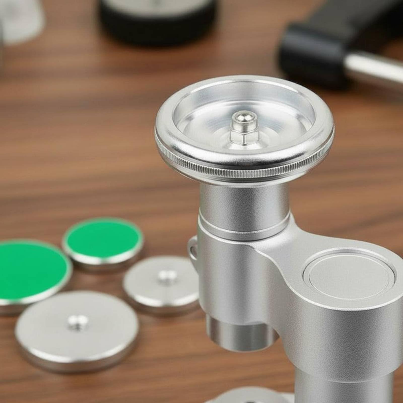 Baoblaze para Relojes Profesional Herramienta Reparación Cierre Fondo Colocador Cristal Construcción de Metal Firme Montaje de Adecuada