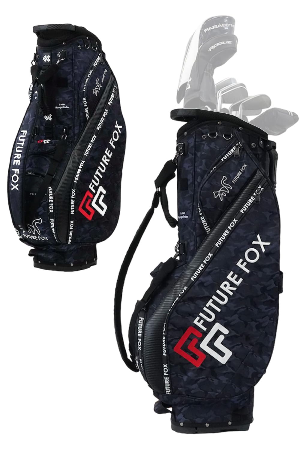 Amazon.co.jp: GOLF FUTUREFOX Golf Bag, Caddy Bag, Stand