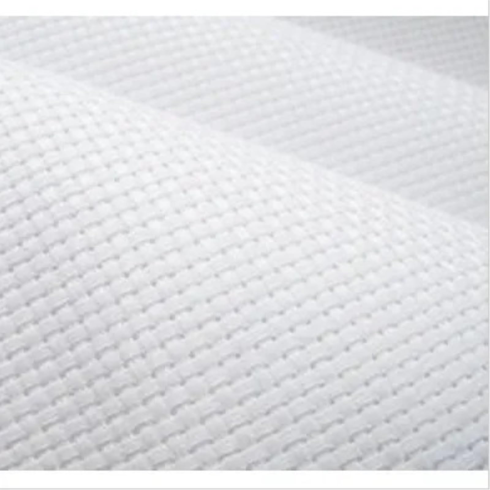 Fabric Canvas, Embroidery, Cross Stitch, White, 28CT, 22CT, 18CT, 16CT, 14CT, 11CT, 9CT(9CT,75x75cm)