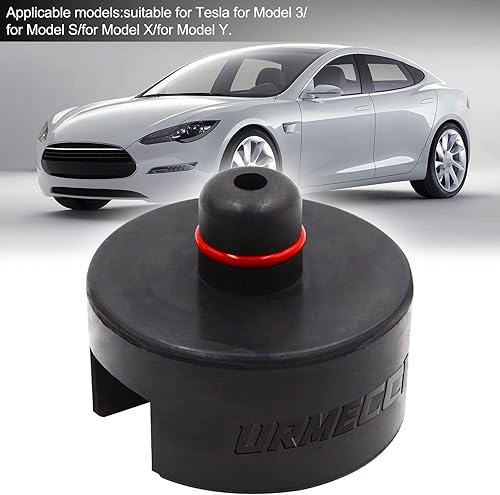 Miniatura 7 de Jack Pad para Tesla Model 3YSX, 4 paquetes de goma para elevación de piso, almohadillas de elevación de gato, adaptador de herramienta para