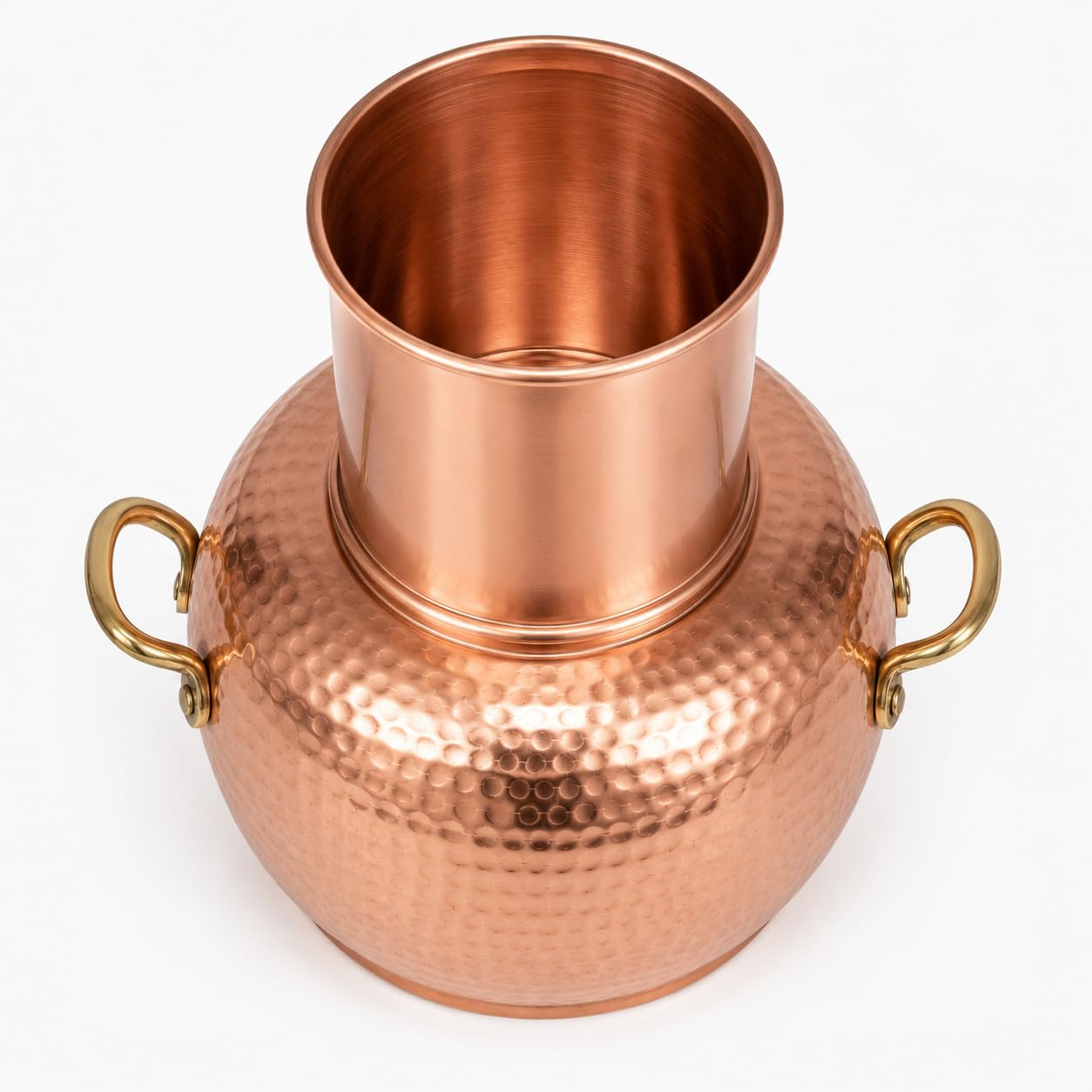 Copper Alembic Still Kit 2L con termometro, attrezzatura per distillazione domestica per whisky e oli essenziali, perfetto per principianti e appassionati
