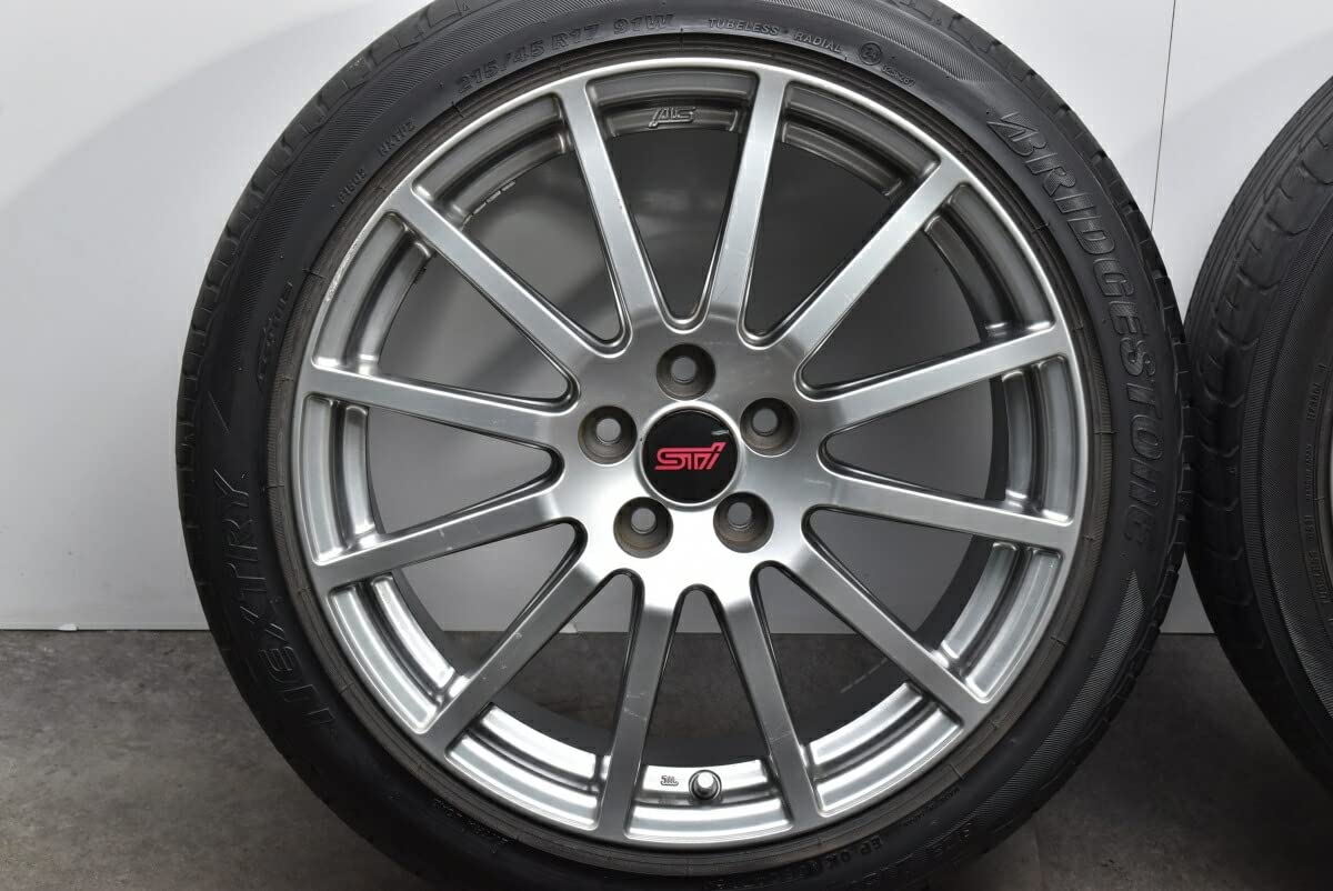 Amazon | 中古 タイヤホイール 4本セット 17インチ 7.5J +55 215/45R17 