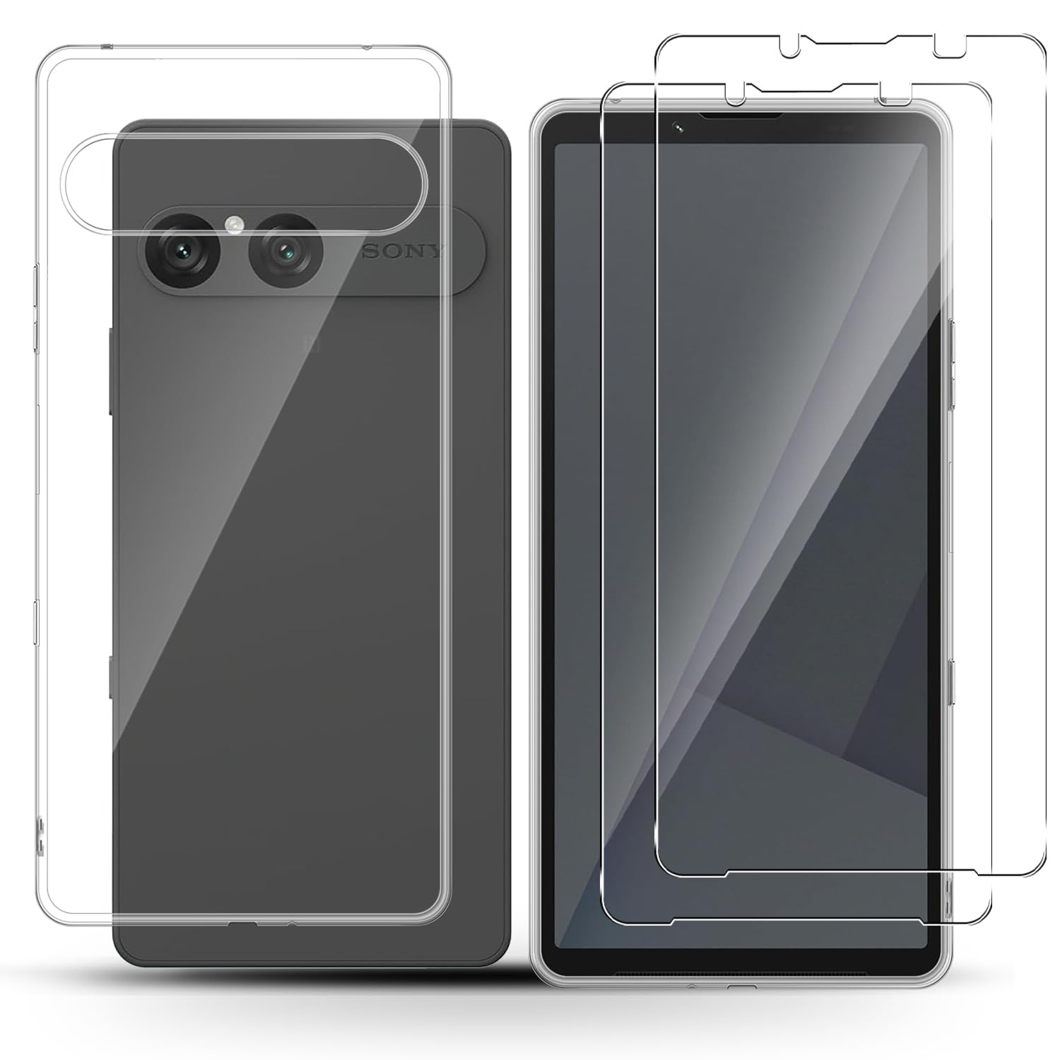 Holilo Custodia In Silicone + 2 Vetri Temperati 9H Per Honor 400 5G – Protezione Antigraffio E Antiurto, Trasparenza 99% - 2