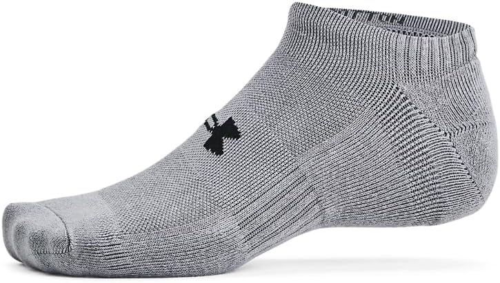 Under Armour Unisex-Adult Training Cotton No Show Socks 3 Pack - Image 2
