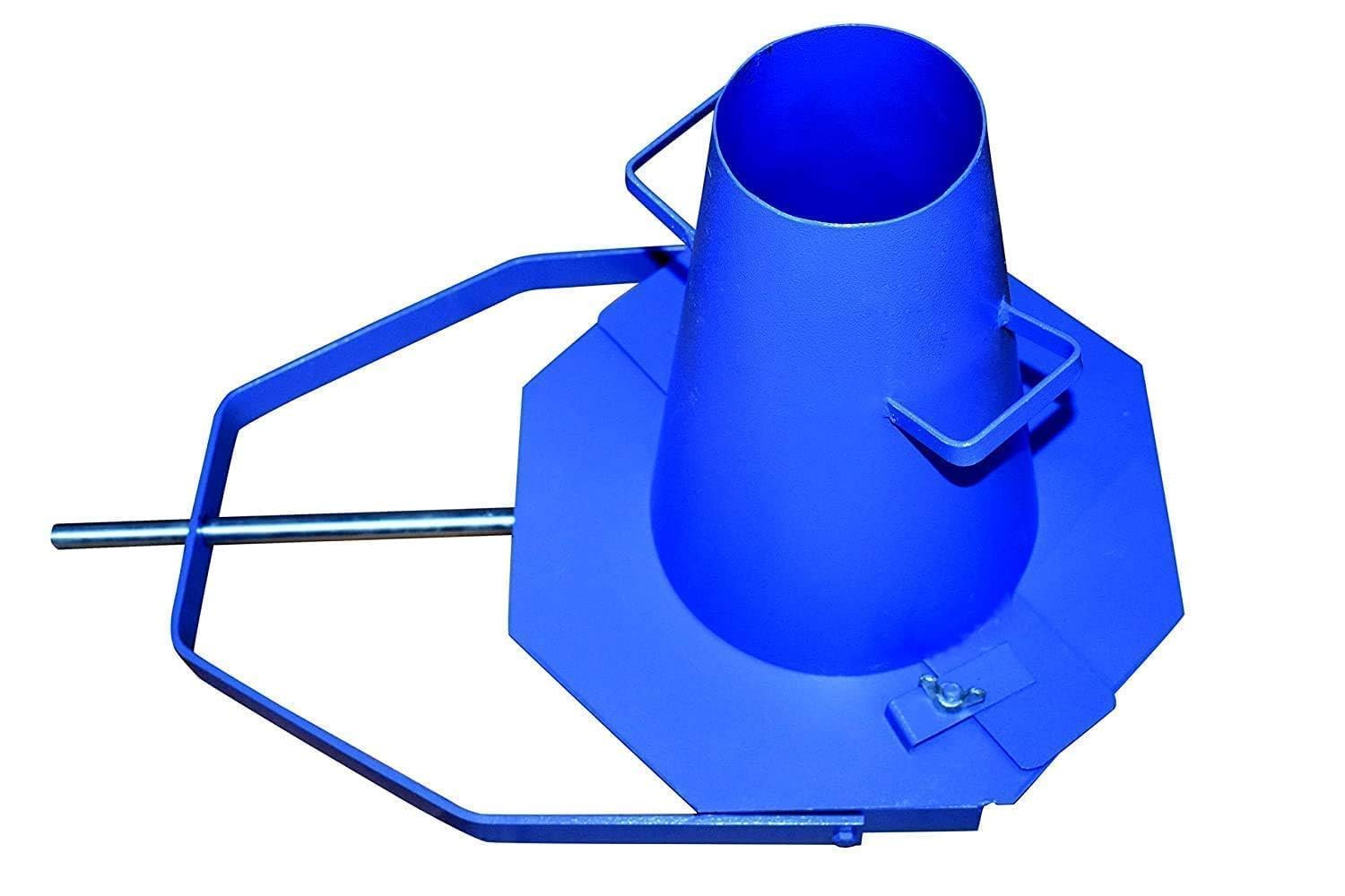 Slump Cone Testing Apparatus with Metallic Base & Tamping Rod, Concrete Workability Test Equipment for Cement & Construction Material Testing, Durable Steel Cone Set for Civil Engineering Labs-image-33
