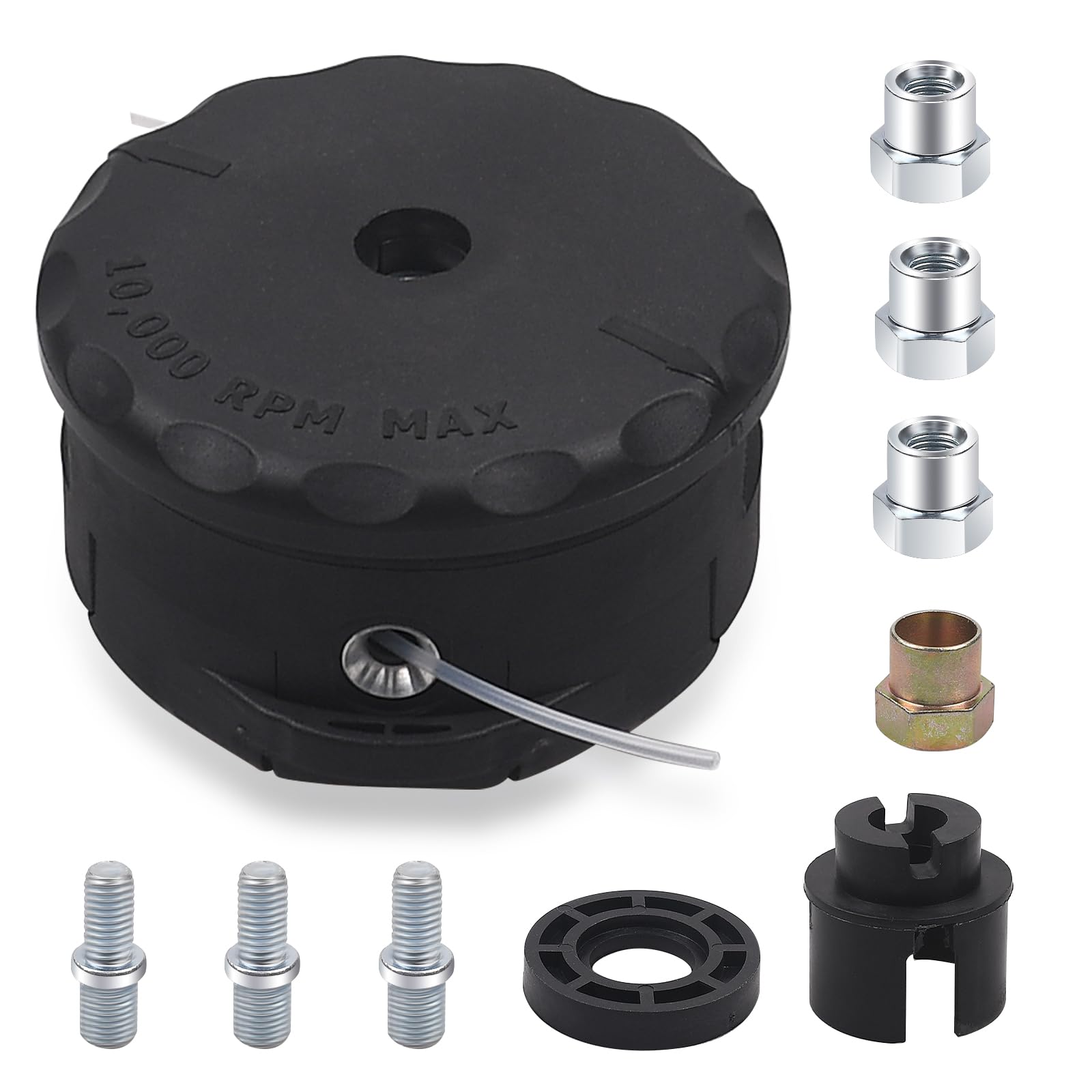 Speed Feed 400 Cabezal de recortadora, repuesto para recortadora Echo SRM225 SRM210 SRM2100 SRM230 SRM250 GT225 PAS225 PAS210 PAS230 PAS260 para cabezal de recortadora 99944200907