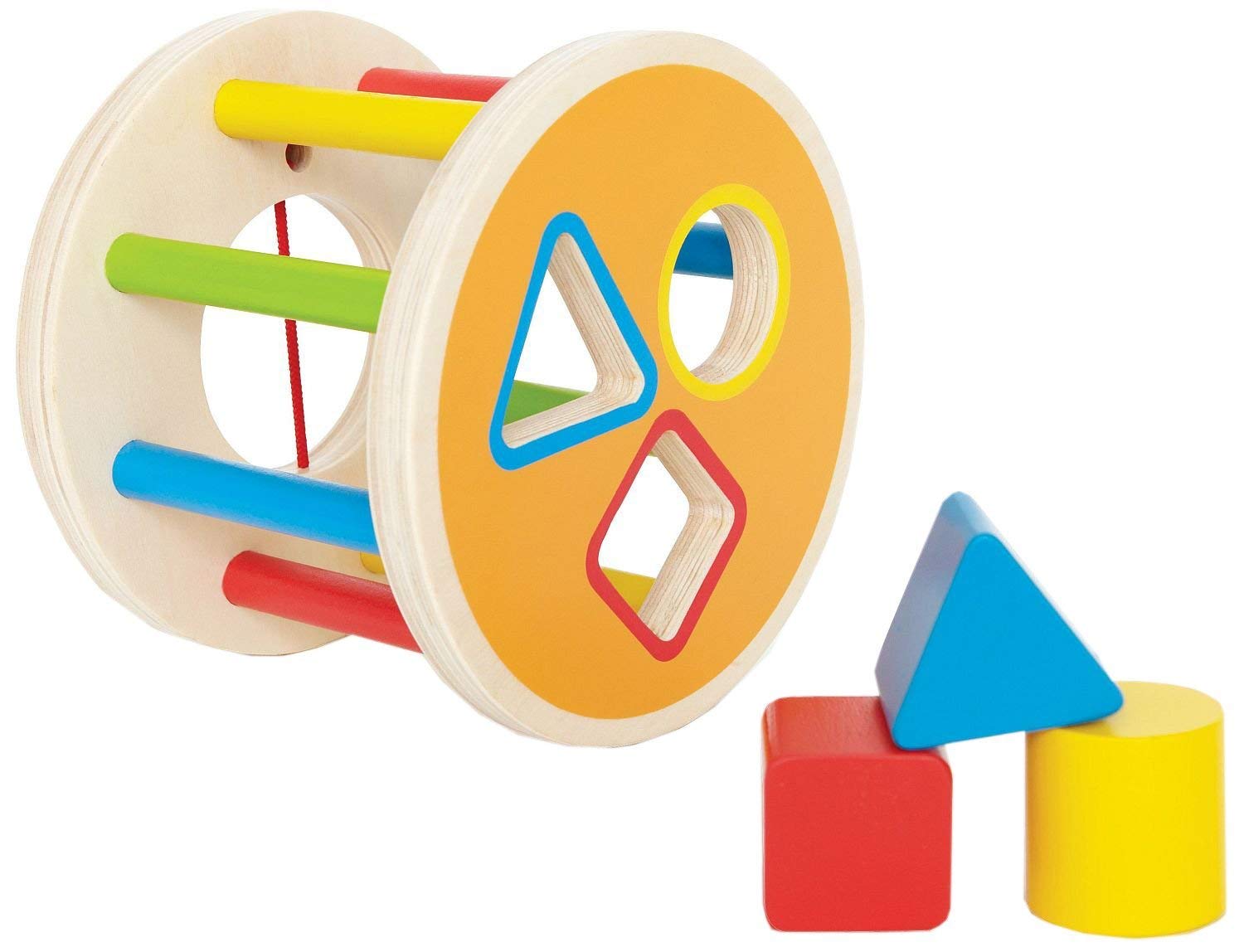 Amazon | Hape 1-2-3 シェイプソーターE0500 | はめこみ・形