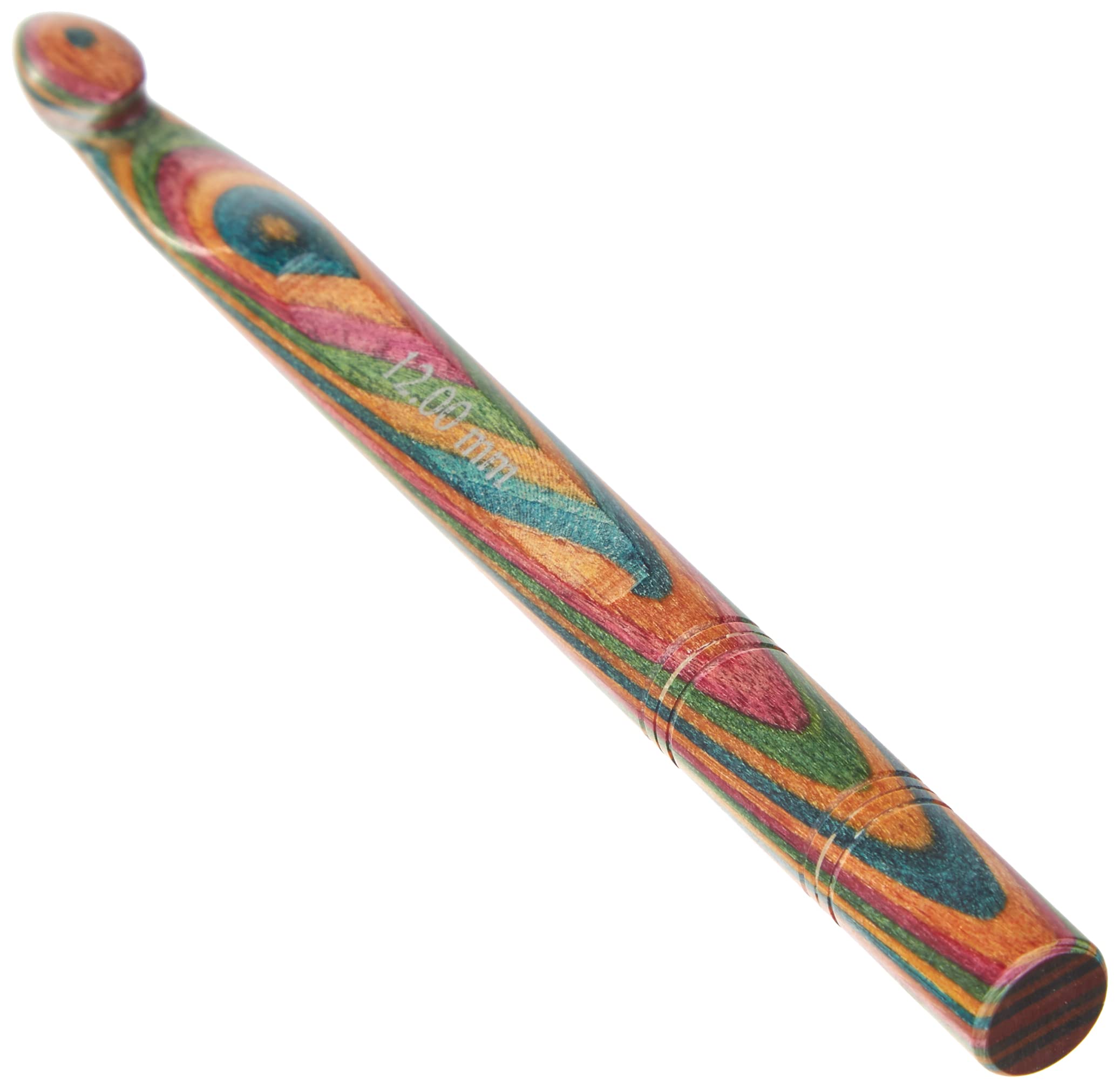 KnitPro Symfonie Single Ended Crochet Hook, Multicolour, 12.00mm - Image 4